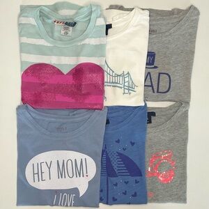 GAP Kids Short Sleeve Tees - Lot of 6